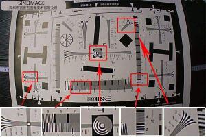 通過分辨率測(cè)試卡計(jì)算相片清晰度