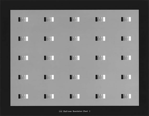 半色調(diào)分辨率測試卡I型