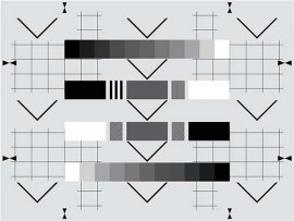 池上攝像機(jī)測試卡