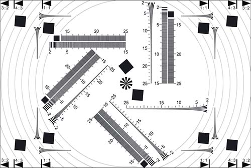 CIPA分辨率測(cè)試卡